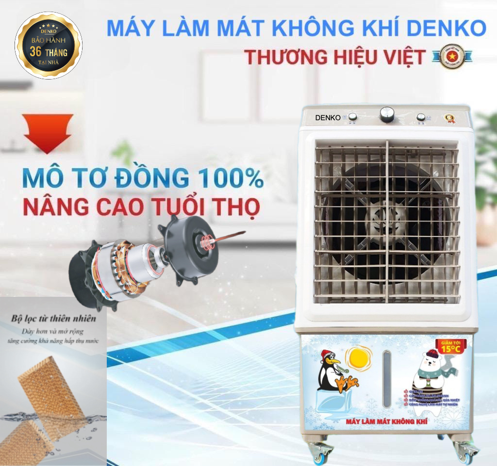 Quạt điều hòa Denko DK6500C